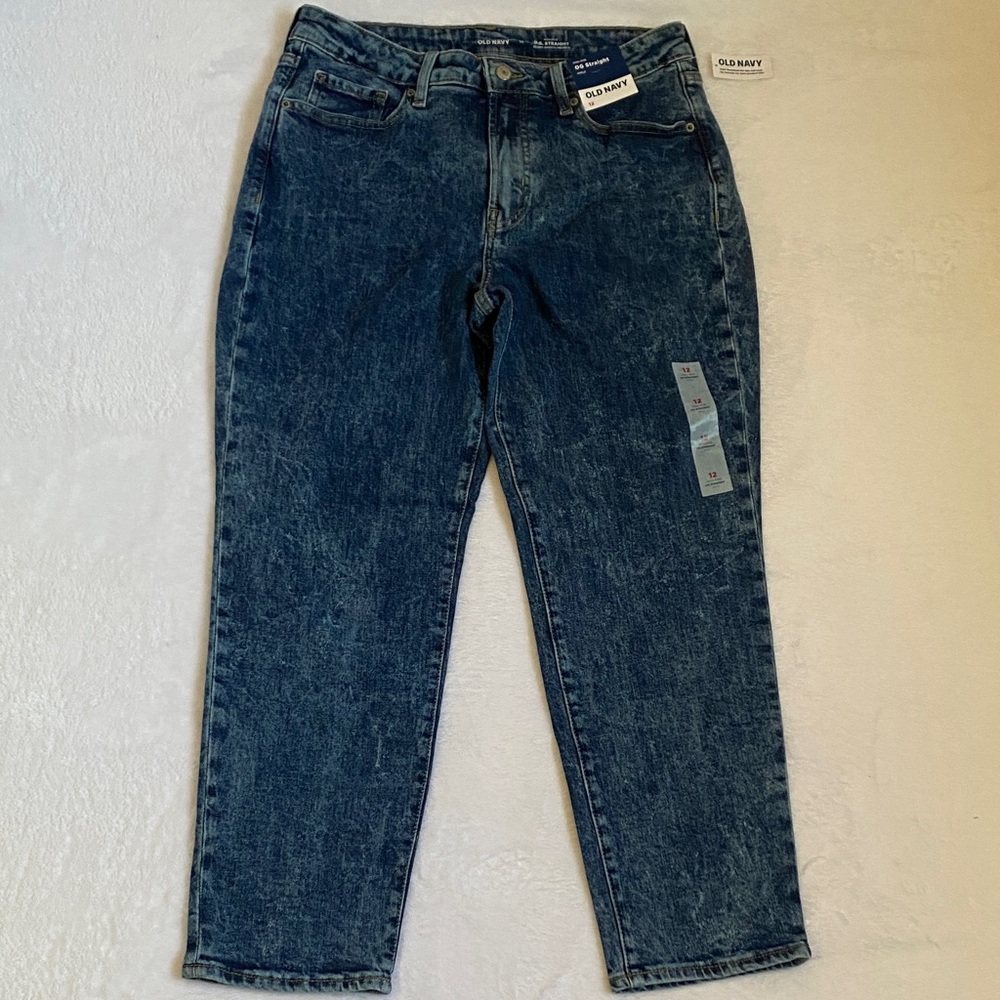 OLD NAVY  Women's Relaxed Fit Blue Jeans